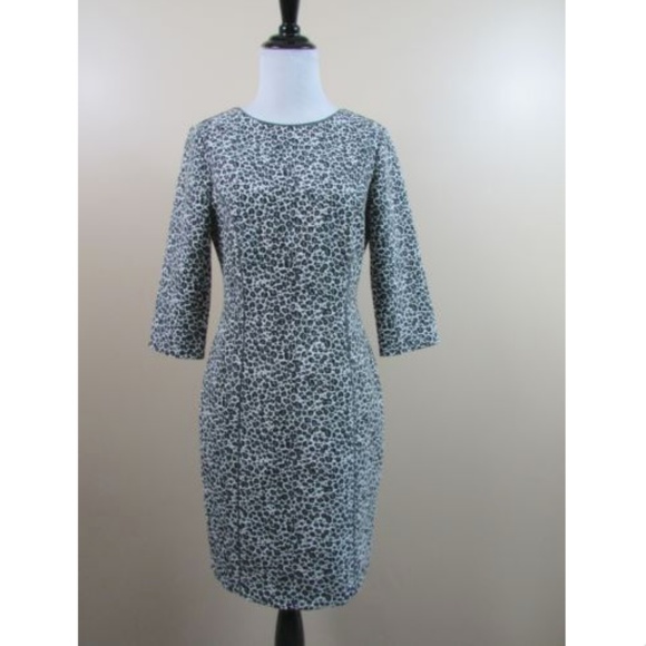 reiss leopard print dress